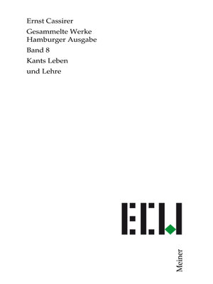 cover image of Kants Leben und Lehre